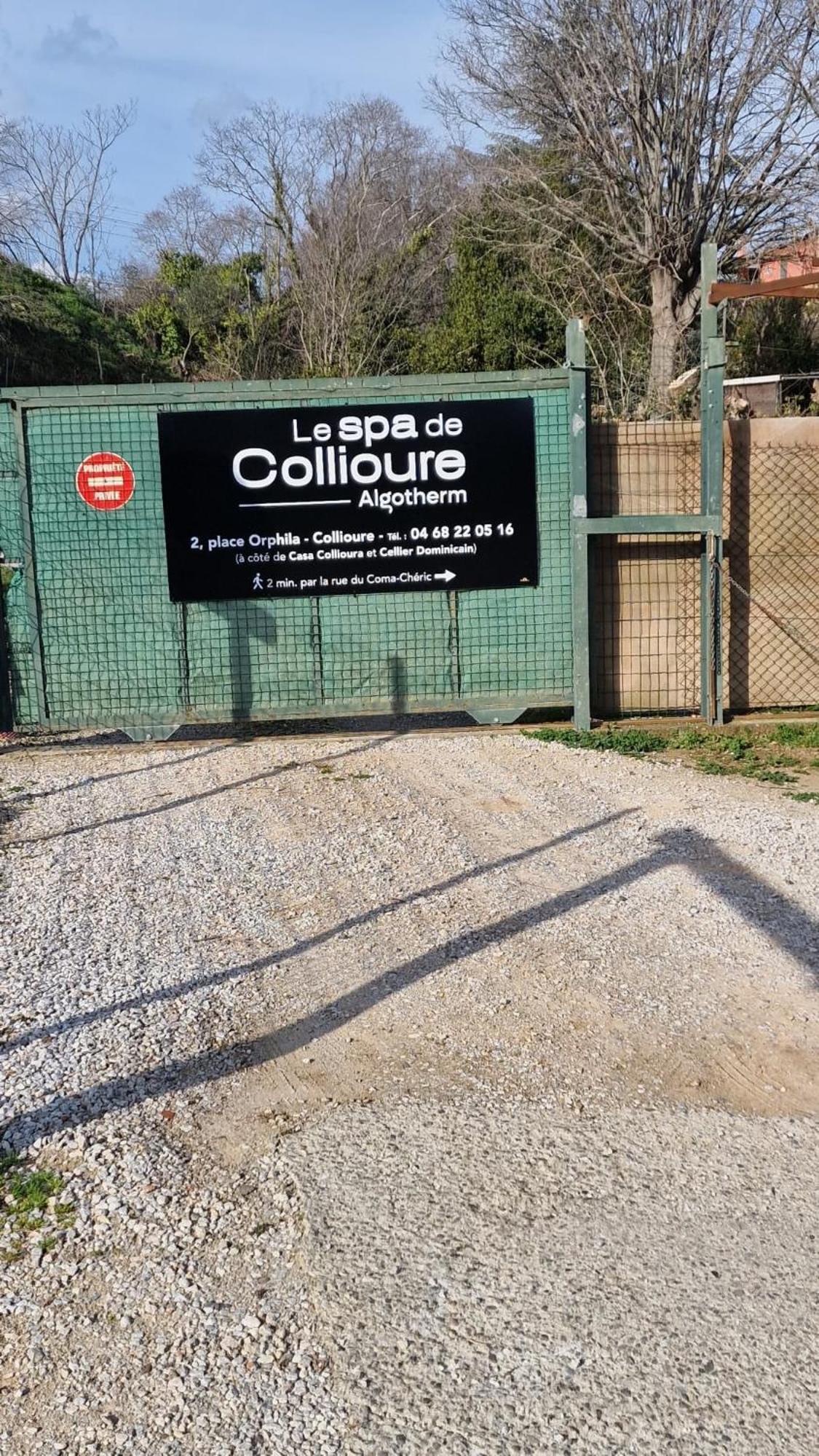 Location Coma Cheric Et Parking Collioure Exterior photo